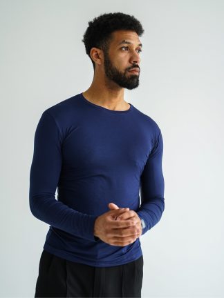 Long T-Shirt Dark Blue