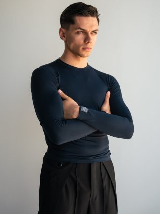 Long T-Shirt Dark Blue
