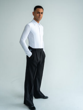 Trousers Black Refined