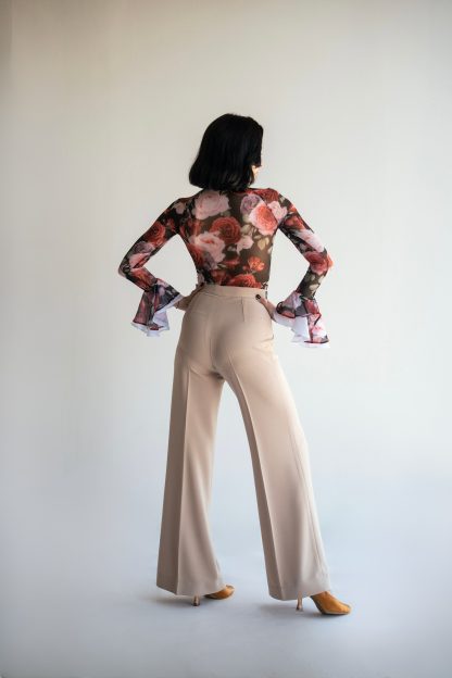 Sandstone Sculped Trousers - Image 3