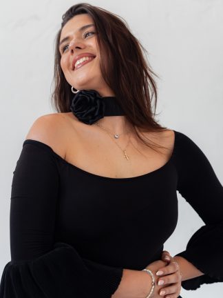 Satin Rose Accessory