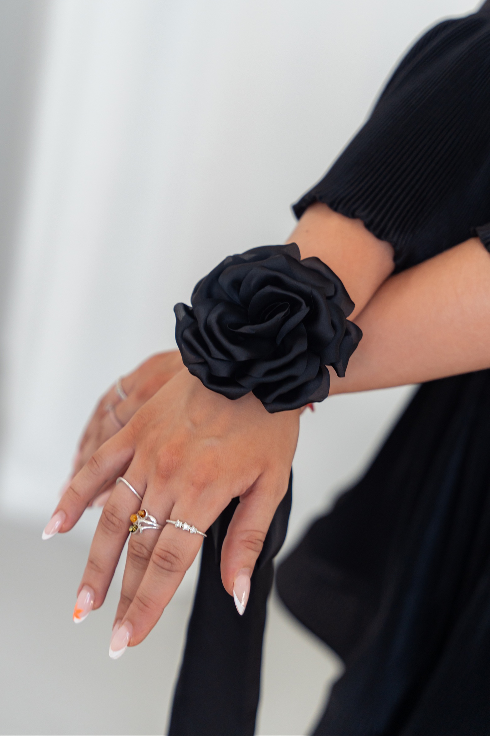 Satin Rose Accessory - Image 4